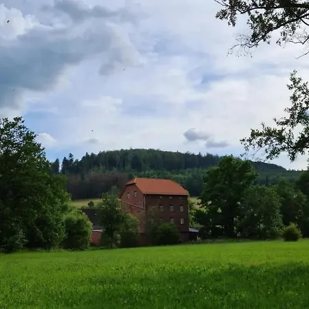 Apartmán Lindenwohnung An Historischer Muehle *